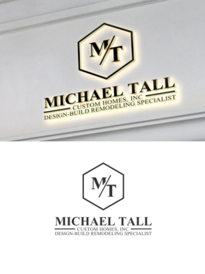 Logo-Design von Aqeel Momin für Michael Tall Custom Homes, Inc | Design: #18896036