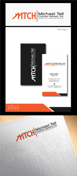 Design de Logo par zebronicgraphic pour Michael Tall Custom Homes, Inc | Design : #18857953