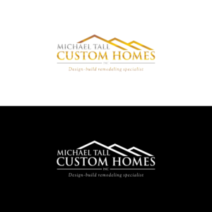 Logo Design by Basksh Designs for Michael Tall Custom Homes, Inc | Design: #18861418