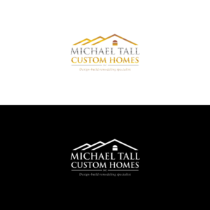 Logo Design by Basksh Designs for Michael Tall Custom Homes, Inc | Design: #18865751