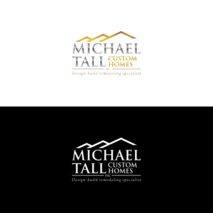 Logo-Design von Basksh Designs für Michael Tall Custom Homes, Inc | Design: #18872209