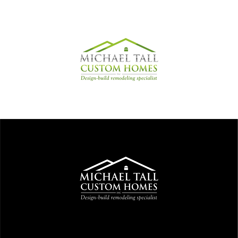 Logo-Design von Basksh Designs für Michael Tall Custom Homes, Inc | Design #18921726