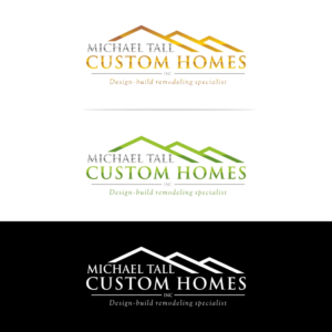 Logo Design by Basksh Designs for Michael Tall Custom Homes, Inc | Design: #18929967