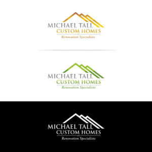 Logo Design by Basksh Designs for Michael Tall Custom Homes, Inc | Design: #18964136