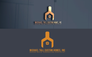 Logo-Design von gurudev3 für Michael Tall Custom Homes, Inc | Design: #18861870