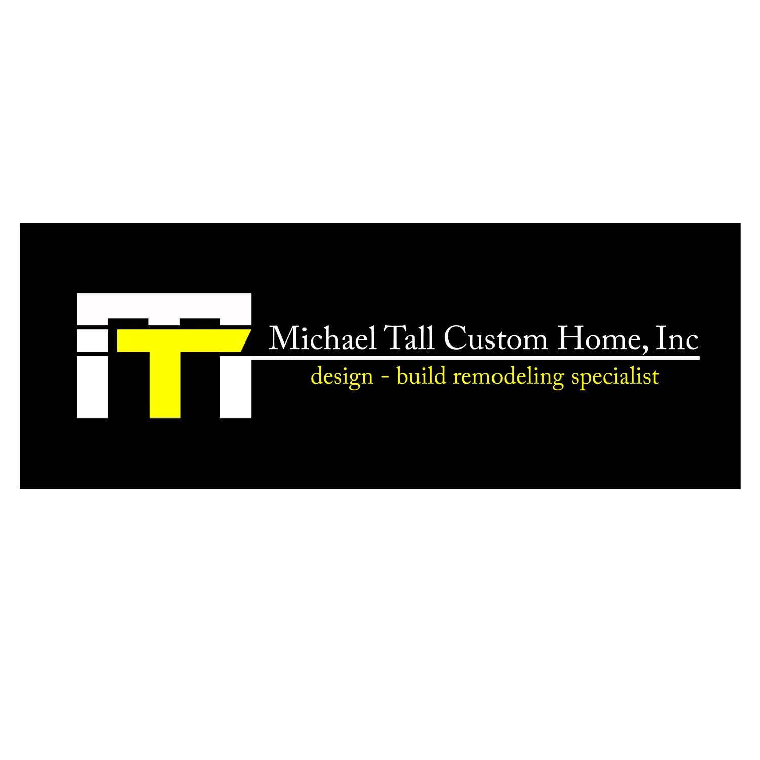 Logo-Design von biyarko für Michael Tall Custom Homes, Inc | Design #18911527