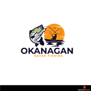 Okanagan Kayak Fishing  | Diseño de Logo por Graphic Bricks