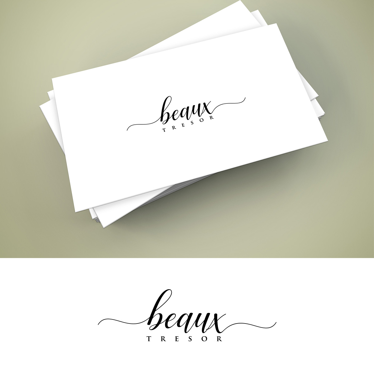 Logo Design by ClearDesign for Beaux Tresor | Design #18852820