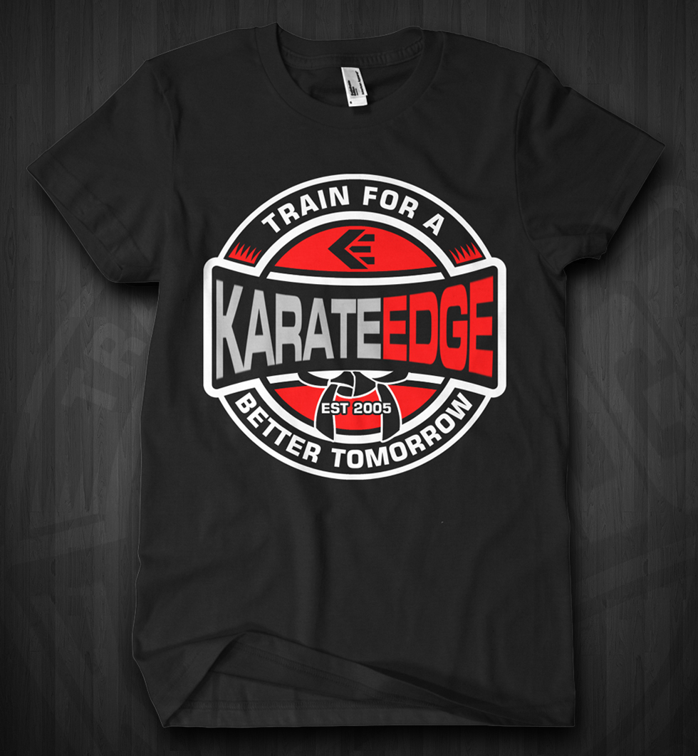 T-Shirt-Design von Jonya für Karate Edge LLC | Design #18855403