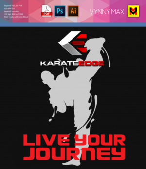 Design de T-shirt par VynnyMax pour Karate Edge LLC | Design : #18879069