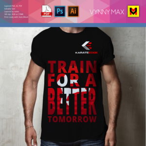 Diseño de Camiseta por VynnyMax para Karate Edge LLC | Diseño #18903330