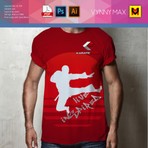 Design de T-shirt par VynnyMax pour Karate Edge LLC | Design : #18903333