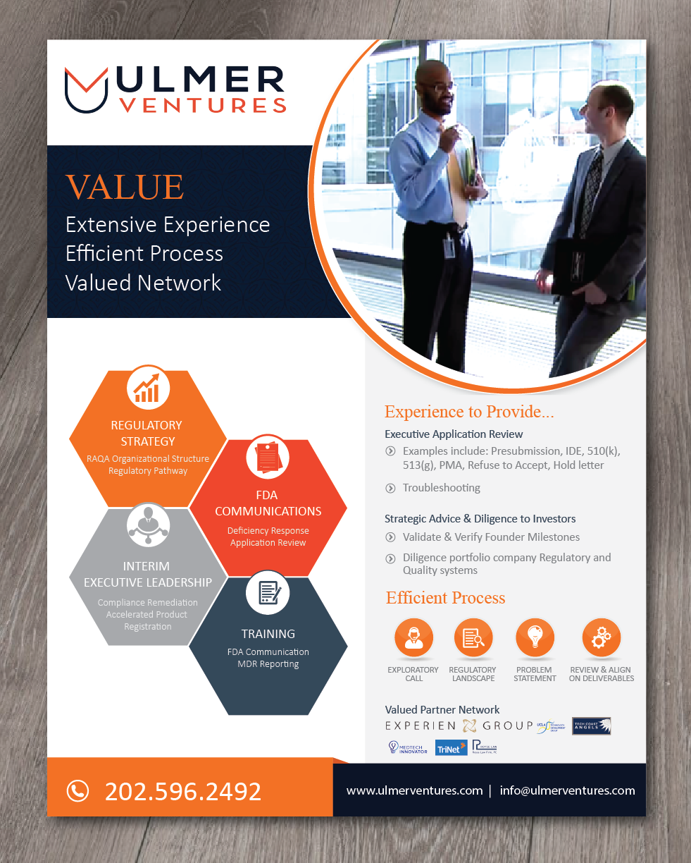 Flyer Design by alex989 for Ulmer Ventures LLC | Design #18841590