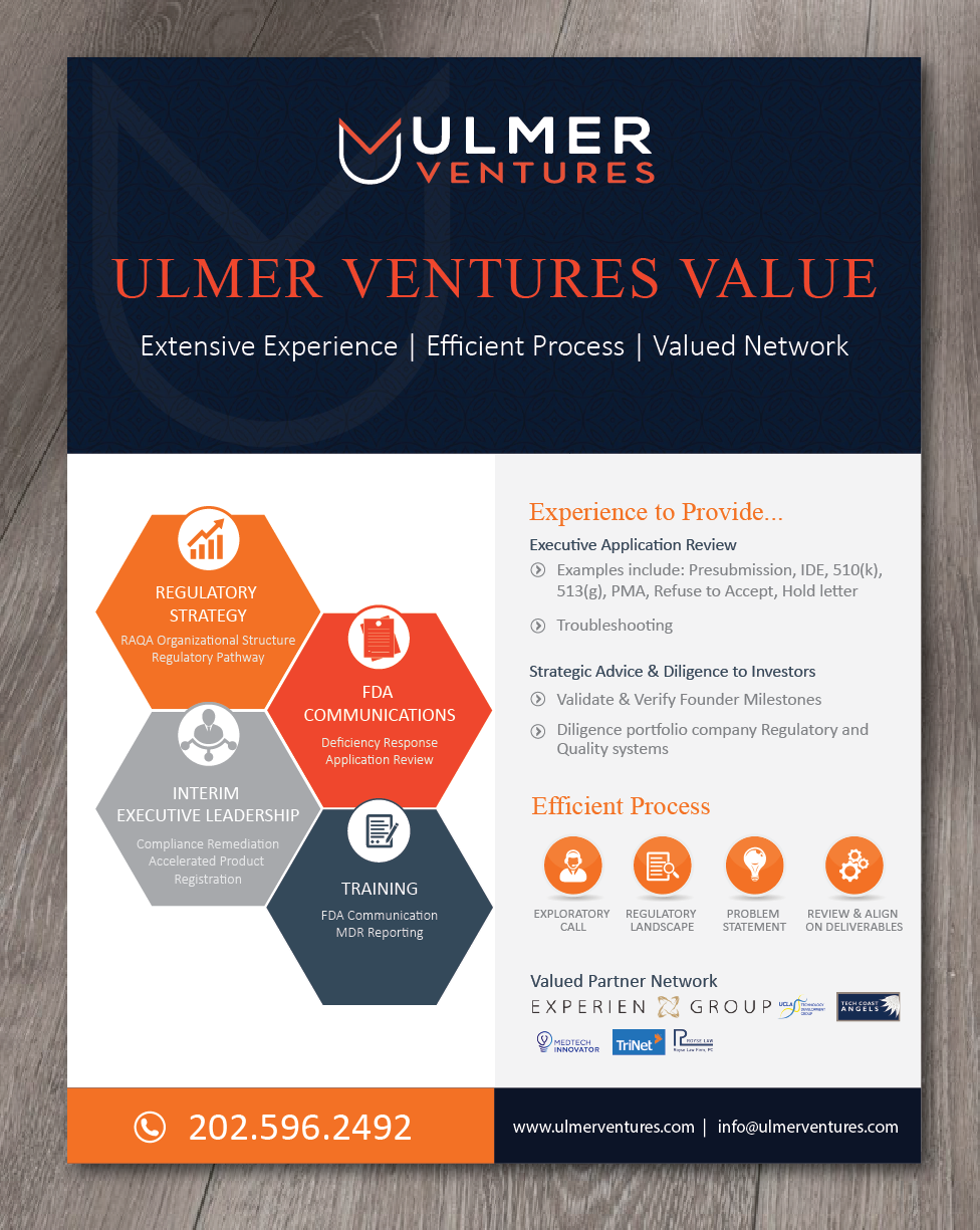 Flyer Design by alex989 for Ulmer Ventures LLC | Design #18850131