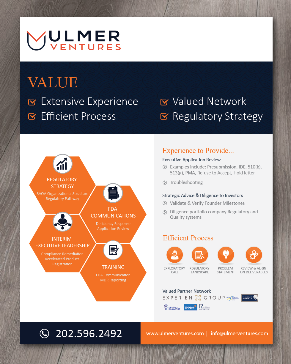 Flyer Design by alex989 for Ulmer Ventures LLC | Design #18919330