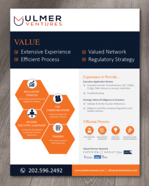 Digital One Pager for Consulting Practice | Flyer Design by alex989
