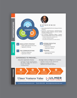 Design de Flyer par DesignMarket pour Ulmer Ventures LLC | Design : #18855409