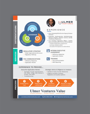 Design de Flyer par DesignMarket pour Ulmer Ventures LLC | Design : #18855410