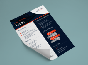 Digital One Pager for Consulting Practice | Flyer Design by Daniel James