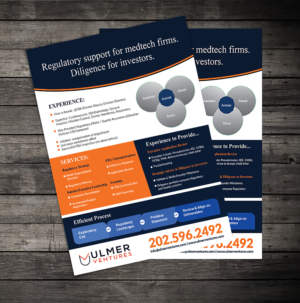Flyer Design by Deziners Zone for Ulmer Ventures LLC | Design: #18840936