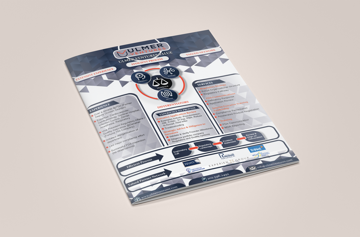 Flyer Design by Owleria for Ulmer Ventures LLC | Design #18845230