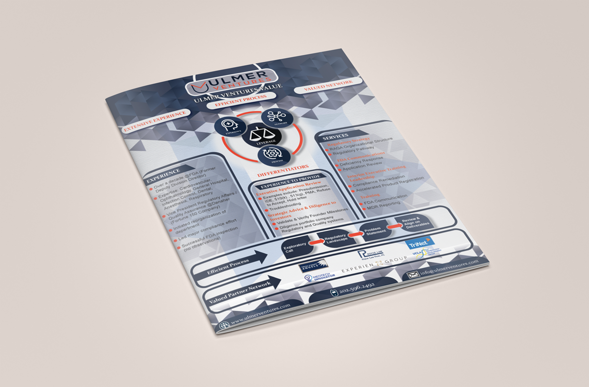 Flyer Design by Owleria for Ulmer Ventures LLC | Design #18845231