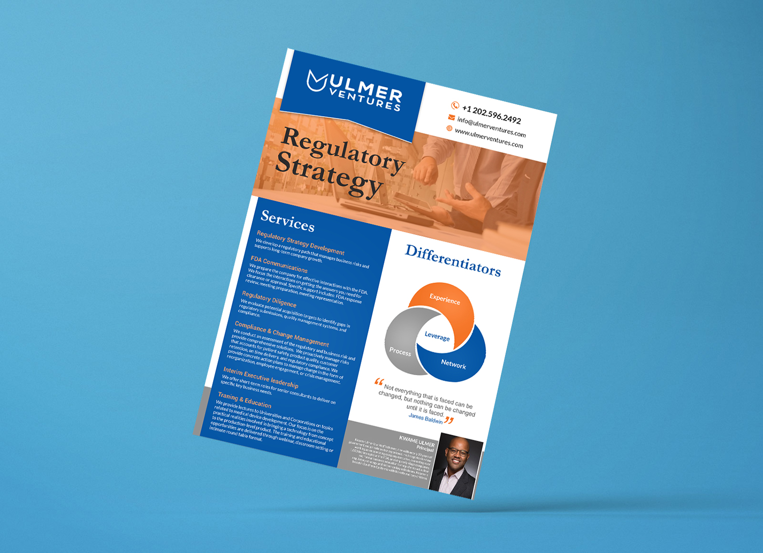 Flyer Design by creative.bugs for Ulmer Ventures LLC | Design #18841506