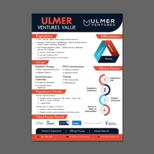 Flyer Design by Schöpfer for Ulmer Ventures LLC | Design: #18918973
