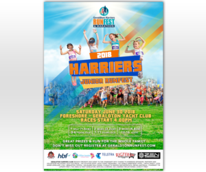 Geraldton Harriers Runfest -  2 posters | Poster-Design von Luniere Designs