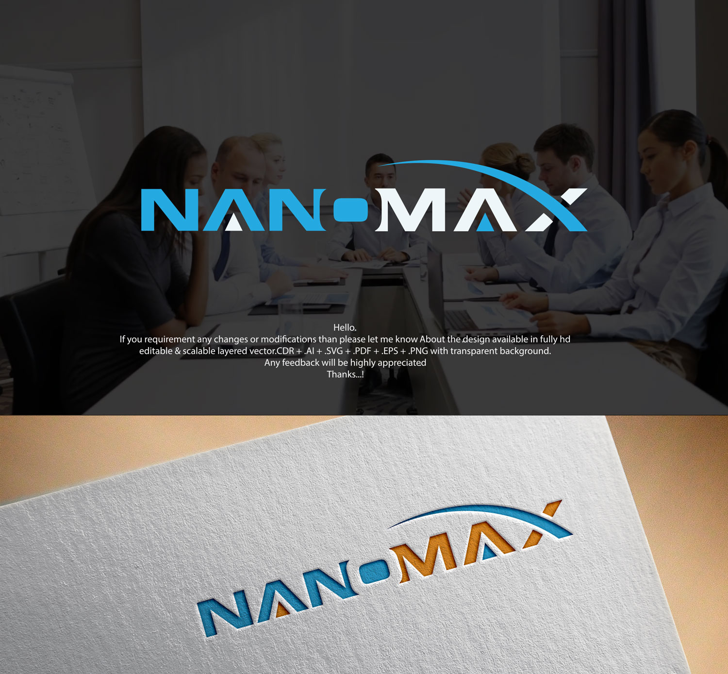 Logo Design by nafesa sr for nanoMAX | Design: #18832717