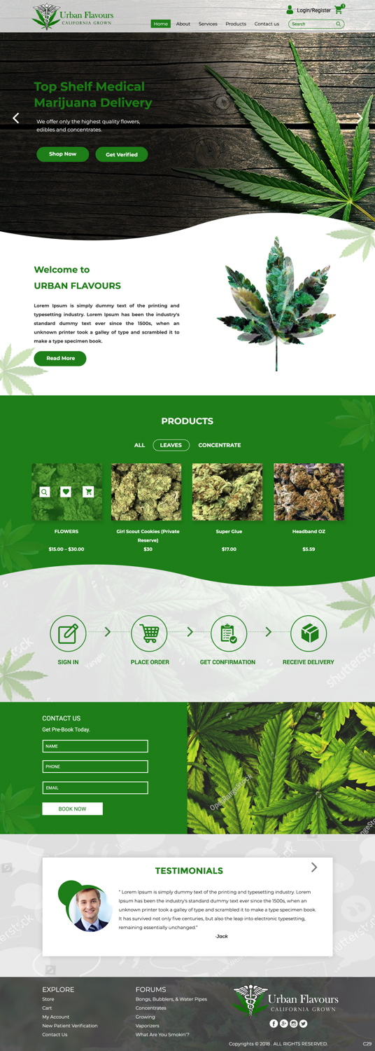 Web Design by pb for this project | Design #18856558