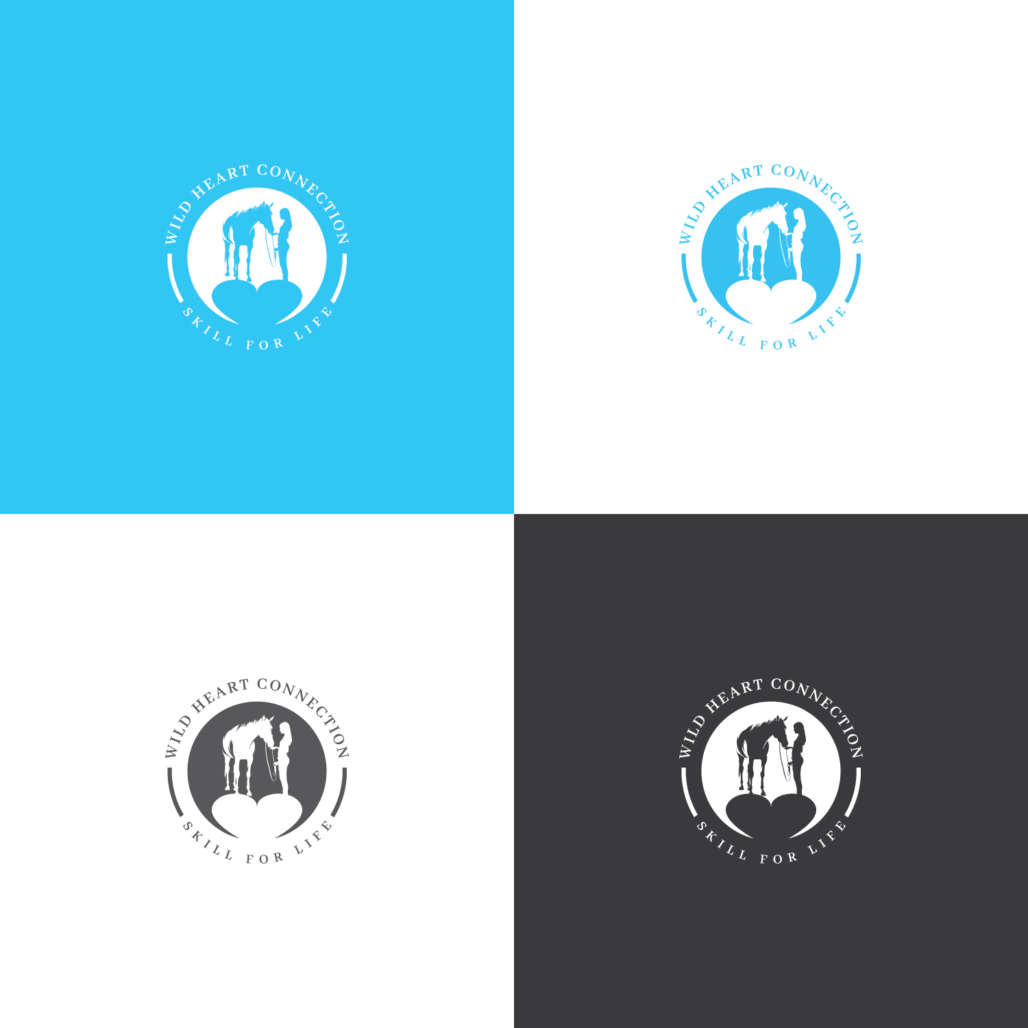 Logo Design by AktharArziki for Wild Heart Connection  | Design #18858637