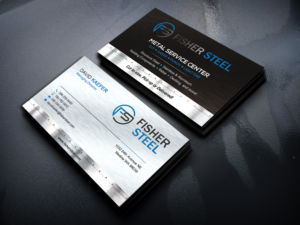 Business Card Design by Sandaruwan for Fisher Steel | Design #18829189