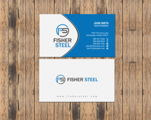 Design de Carte de Visite par chandrayaan.creative pour Fisher Steel | Design : #18843570