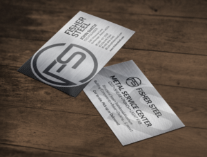 Business Card Design by chandrayaan.creative for Fisher Steel | Design: #18914691