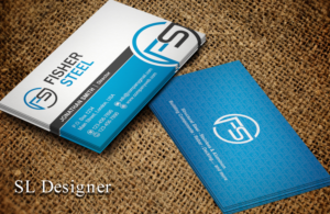 Business Card Design by SL Designer for Fisher Steel | Design: #18887157