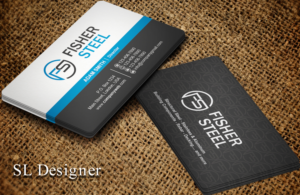 Business Card Design by SL Designer for Fisher Steel | Design: #18887165