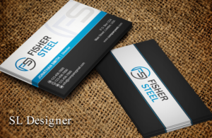 Business Card Design by SL Designer for Fisher Steel | Design: #18887167
