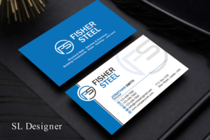Business Card Design by SL Designer for Fisher Steel | Design: #18887190