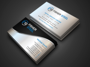 Business Card Design by Tripti Ranjan Gain for Fisher Steel | Design: #18832104