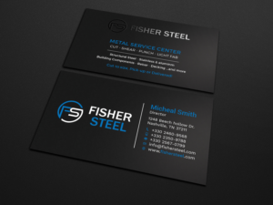 Design de Carte de Visite par Tripti Ranjan Gain pour Fisher Steel | Design : #18832126