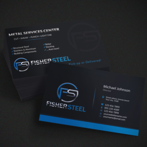 New business card with our logo | Business Card Design by Mishuy