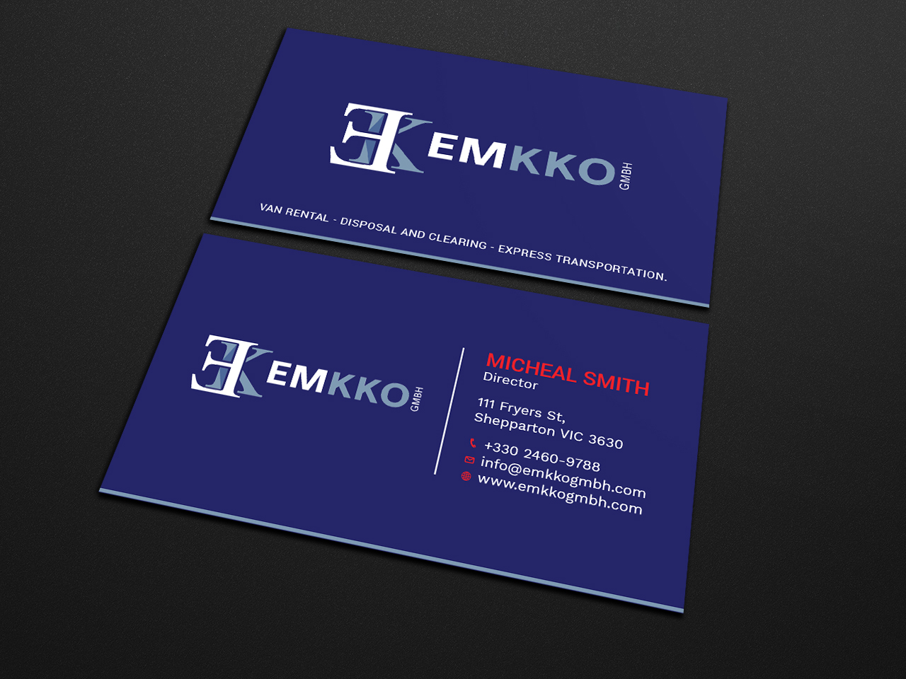 Business Card Design by Tripti Ranjan Gain for this project | Design #18832996