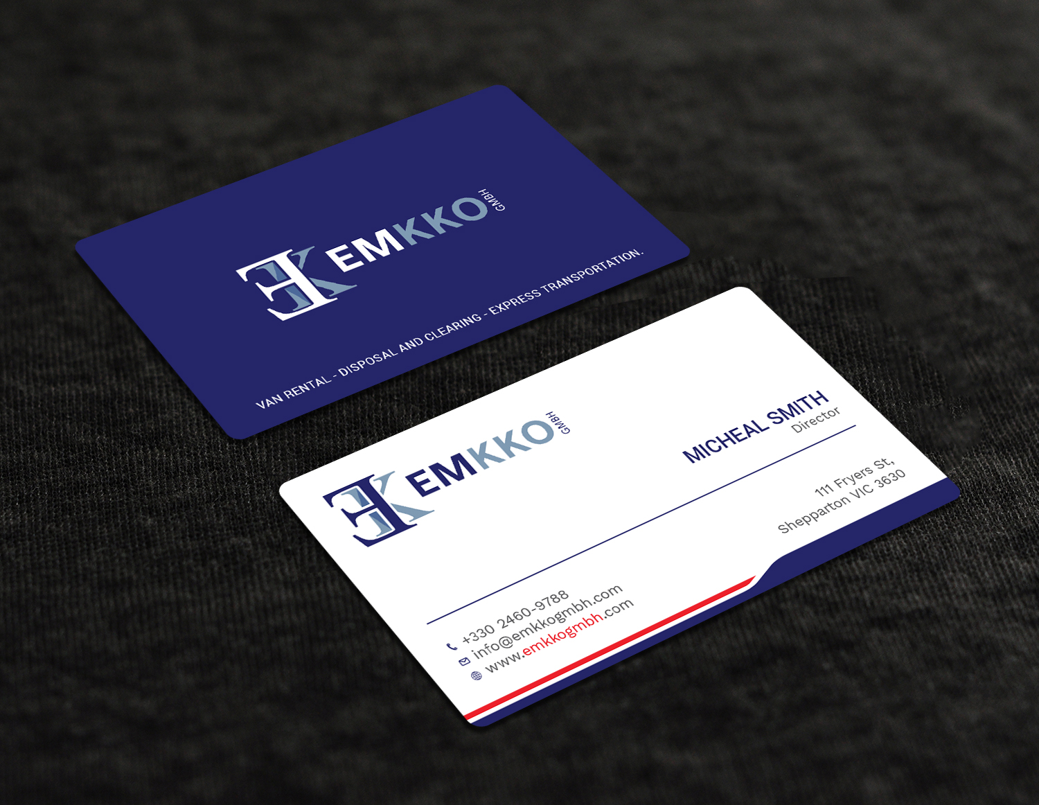 Diseño de Tarjeta de Presentación por Tripti Ranjan Gain para este proyecto | Diseño #18833267