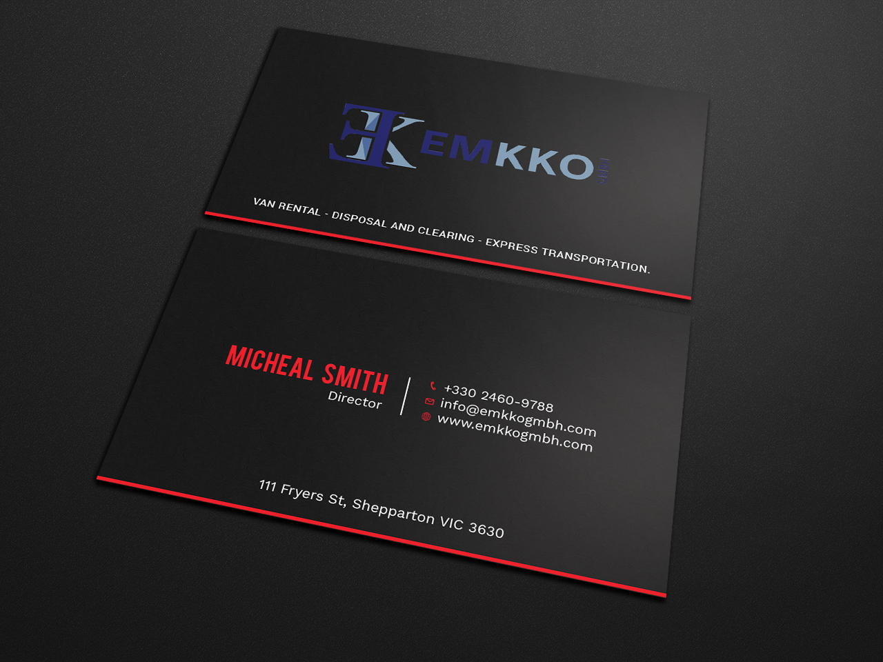 Business Card Design by Tripti Ranjan Gain for this project | Design #18833415