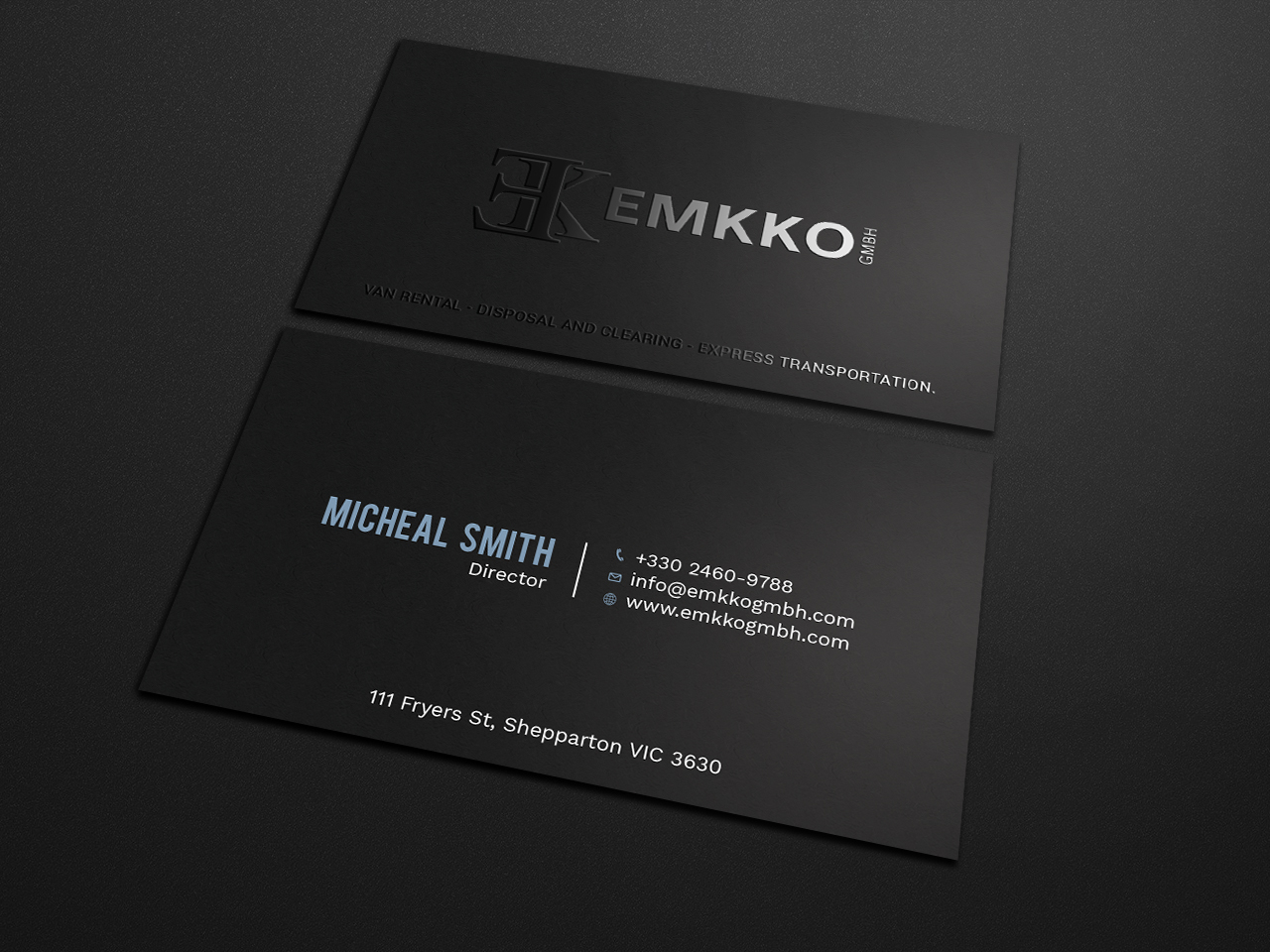 Business Card Design by Tripti Ranjan Gain for this project | Design #18833421