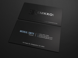 Emkko new design for business cardswe want to change our existing design. Logo must remain the same  | Business Card Design by Tripti Ranjan Gain