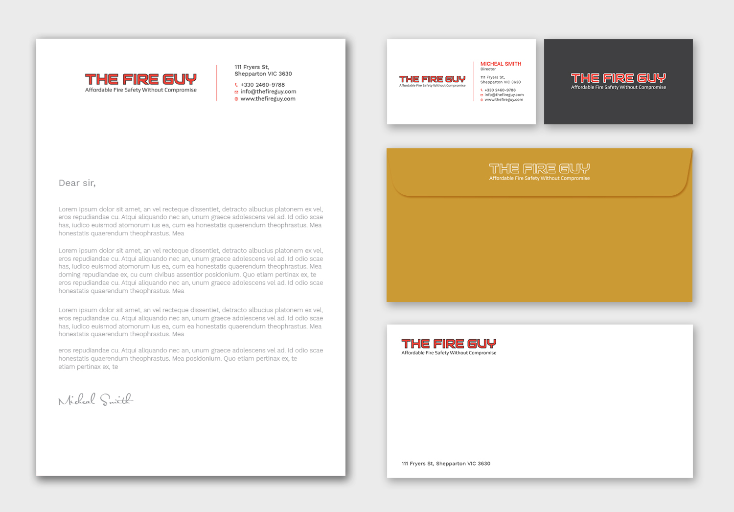 Stationery Design by Tripti Ranjan Gain for this project | Design #18834139