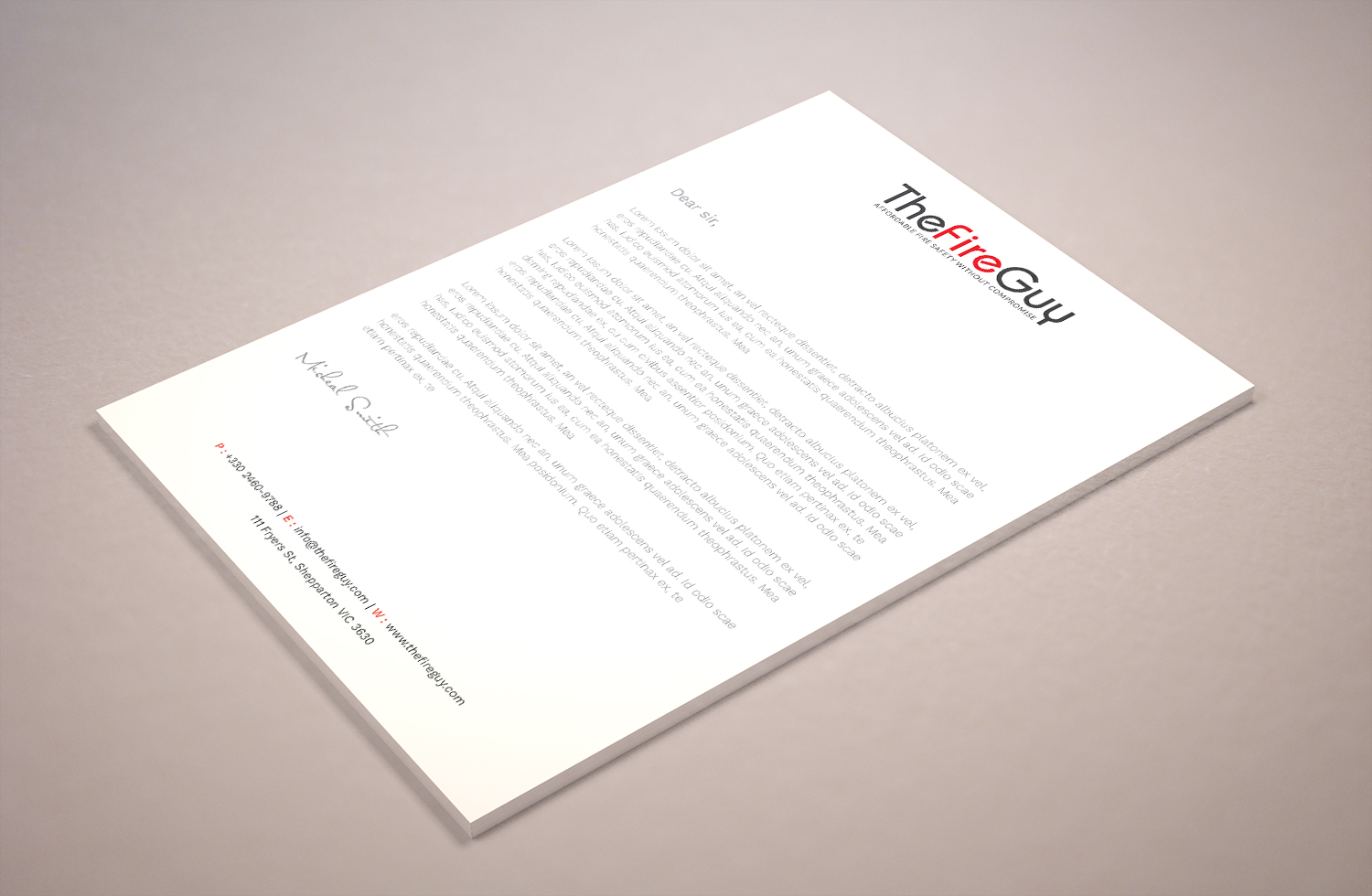 Stationery Design by Tripti Ranjan Gain for this project | Design #18834142