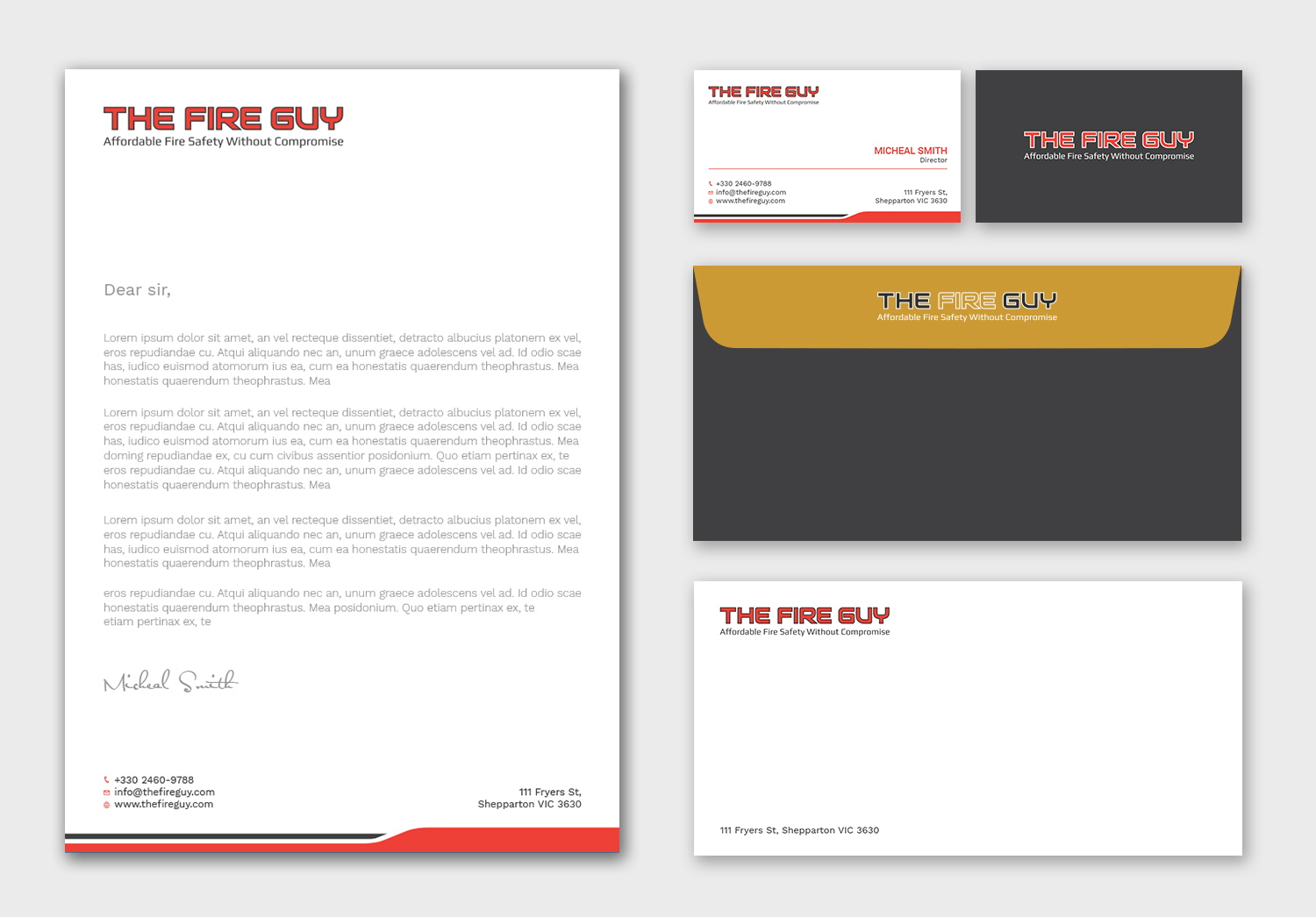 Stationery Design by Tripti Ranjan Gain for this project | Design #18834145